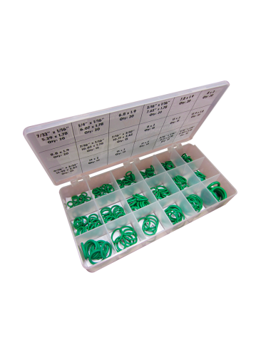 Automotive R12 & R134A O-Ring Assortiment (270 Stuks Hnbr)